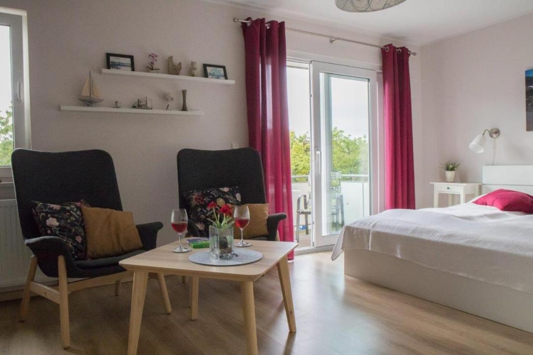 Studio 11 Im Haus Stranddistel, Modernes Studio Im 1 Og Fur 2 Personen In ツィングシュト エクステリア 写真