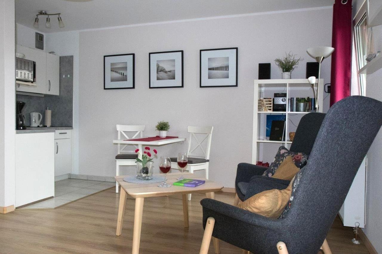Studio 11 Im Haus Stranddistel, Modernes Studio Im 1 Og Fur 2 Personen In ツィングシュト エクステリア 写真