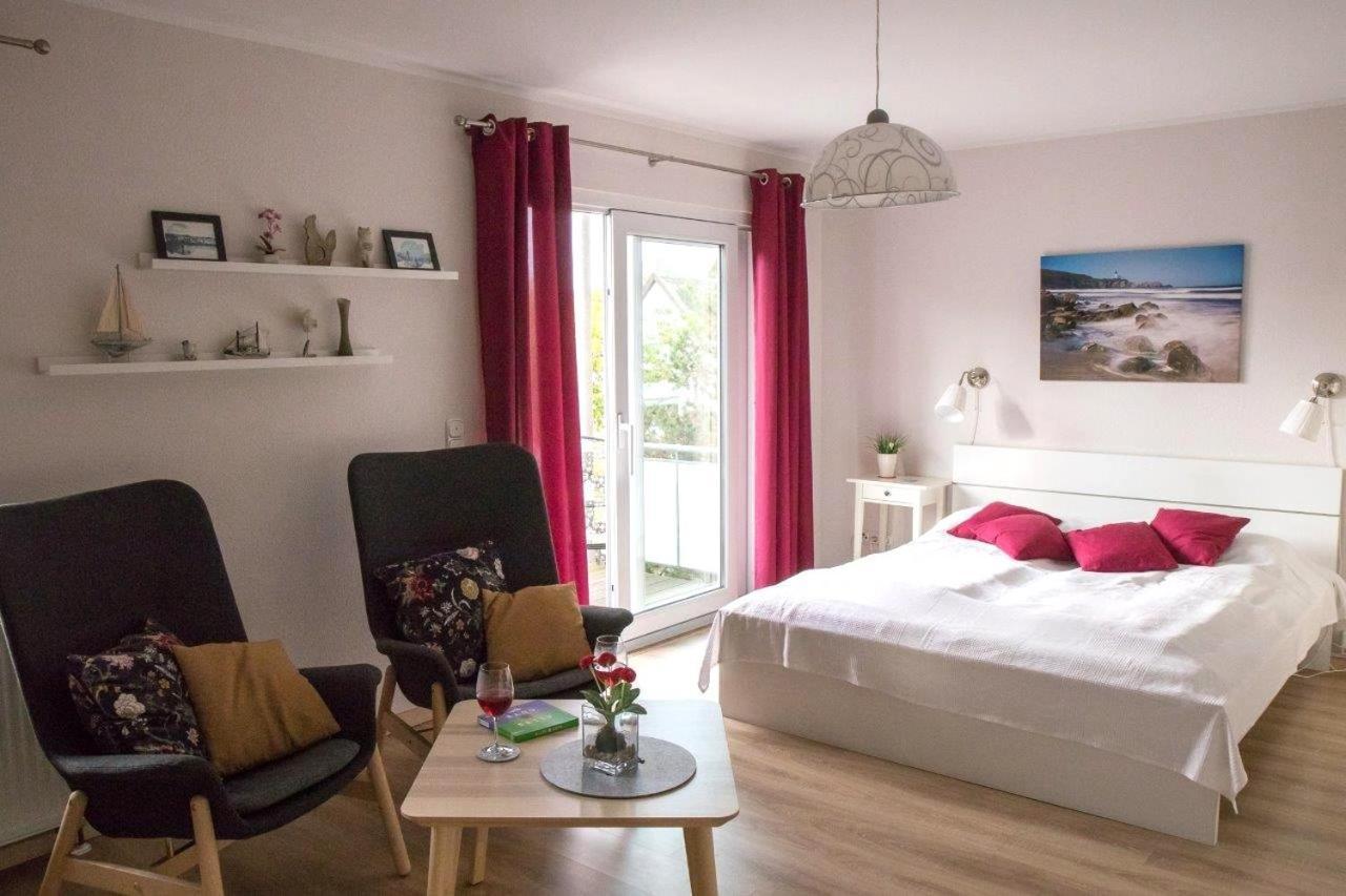 Studio 11 Im Haus Stranddistel, Modernes Studio Im 1 Og Fur 2 Personen In ツィングシュト エクステリア 写真